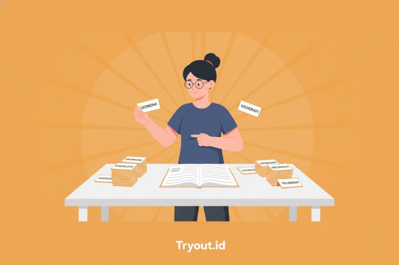 Konstruksi Strategi Pembelajaran Berbasis Simulasi Digital dalam Menghadapi Ujian Masuk UPI Melalui Tryout.id