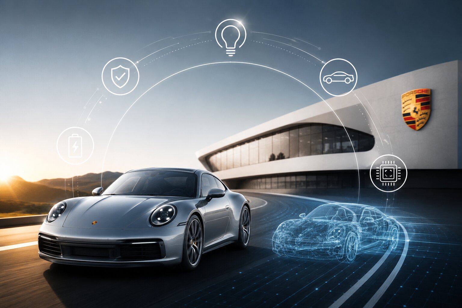 Peran Porsche dalam Pengembangan Teknologi Otomotif Berbasis Kecerdasan Buatan
